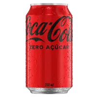 Refrigerante Coca Cola Zero Lata 350ml - Gelado